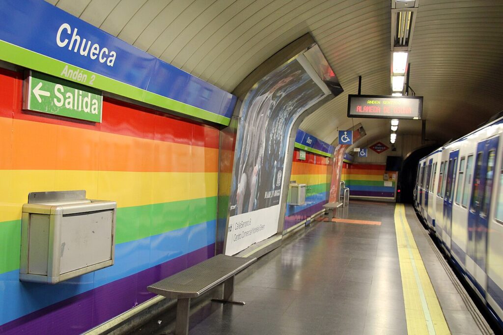 madrid estación de chueca