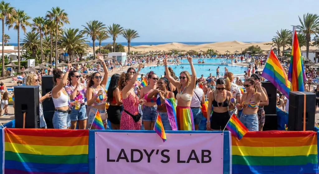 Fiesta para chicas lesbianas maspalomas