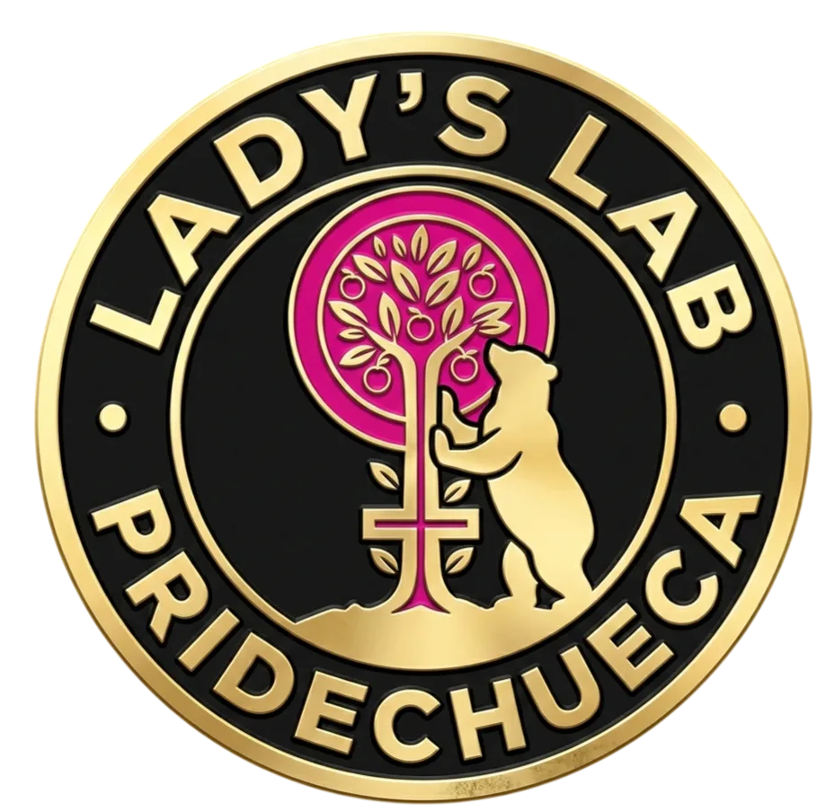 Sello Oficial Fiesta Lésbica Pride Chueca Lady's Lab